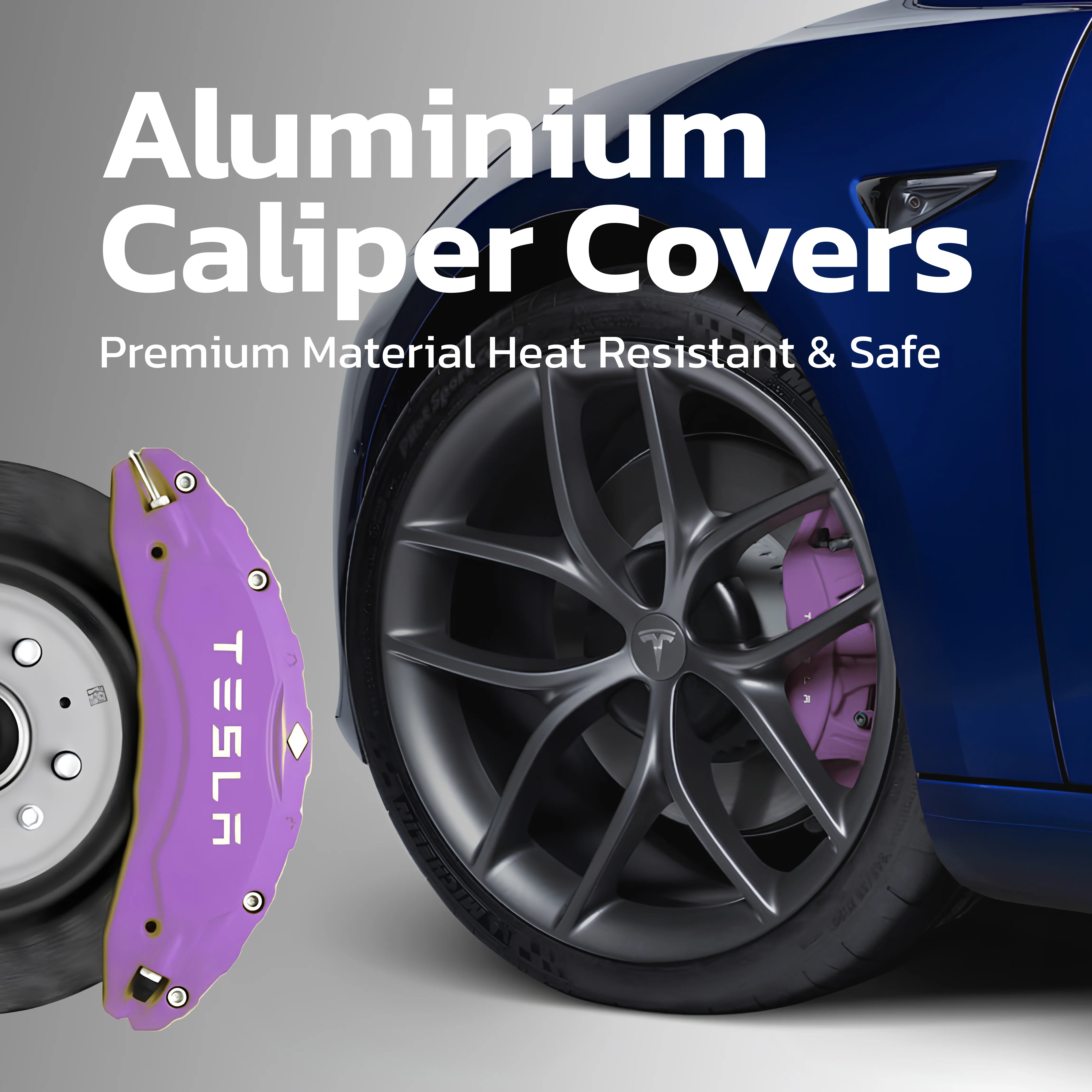 TeslaHubs™ Aluminium Caliper Covers - Image 17