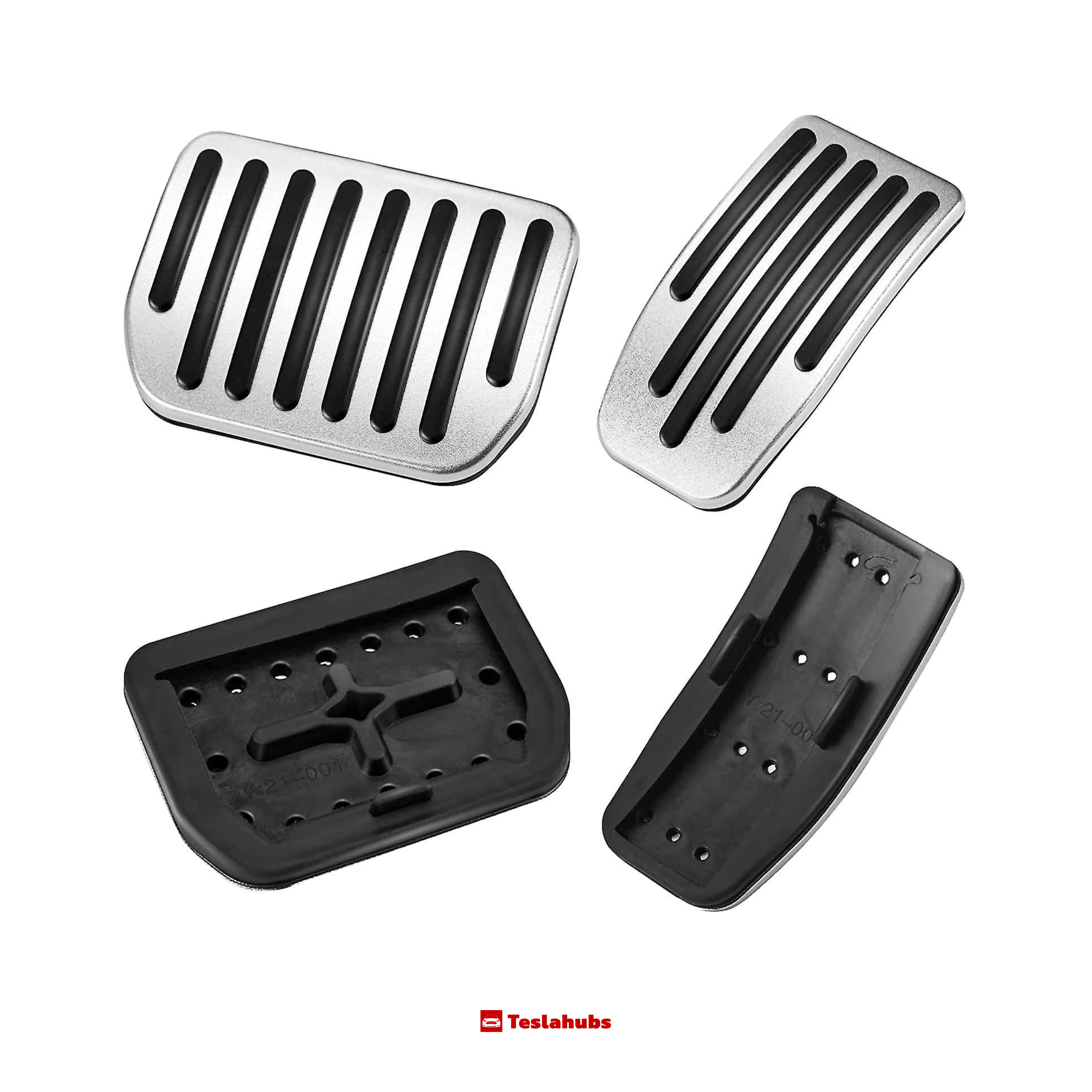 Teslahubs™ Aluminum Pedals Cover For Model 3/Y/S/X - Image 3