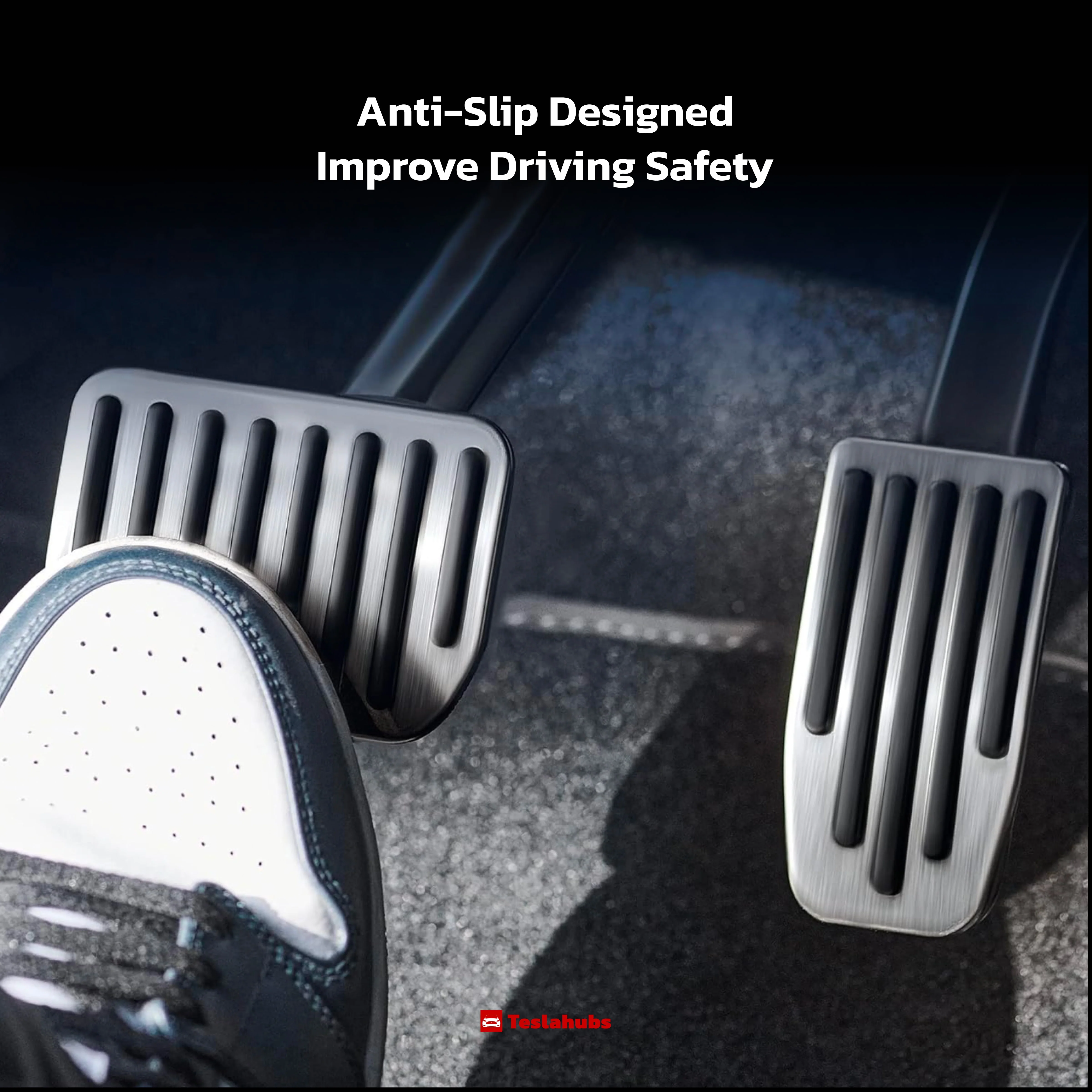 Teslahubs™ Aluminum Pedals Cover For Model 3/Y/S/X - Image 4