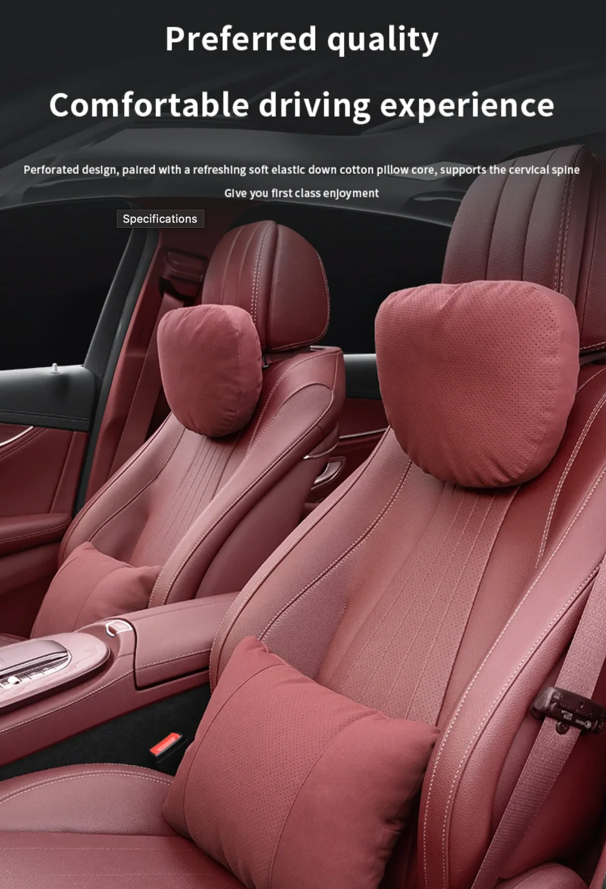 TeslaHubs™ Dupoint Headrest Pillow - Image 4