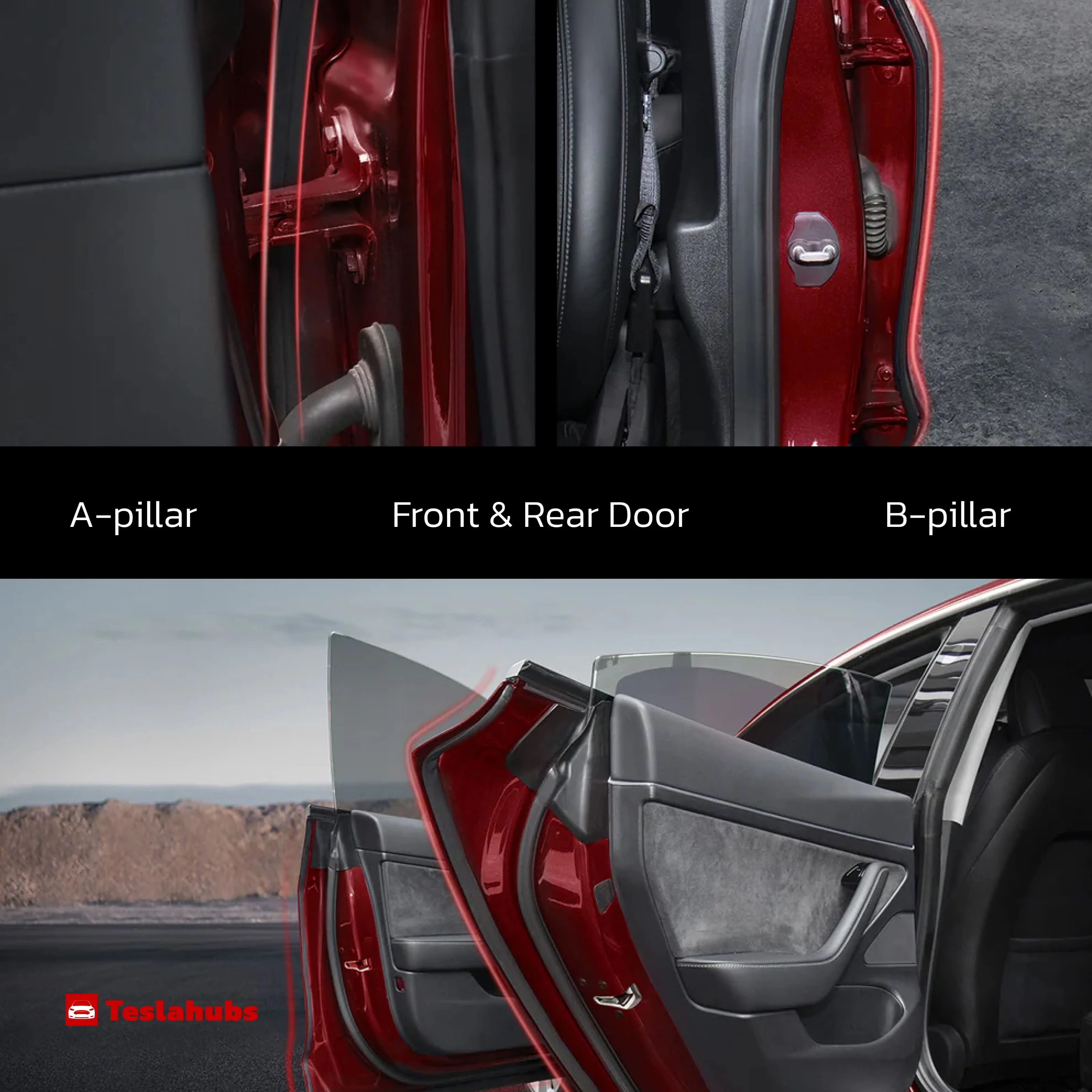 TeslaHubs™ ProGuard: Advanced Noise Reduction & Weatherproofing Kit - Image 12