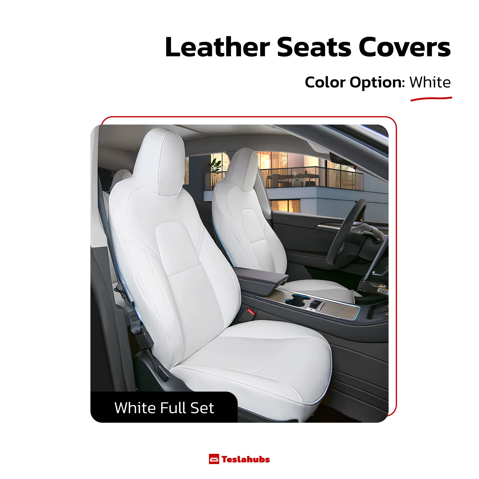 Teslahubs™ Leather Seat Covers - Image 4