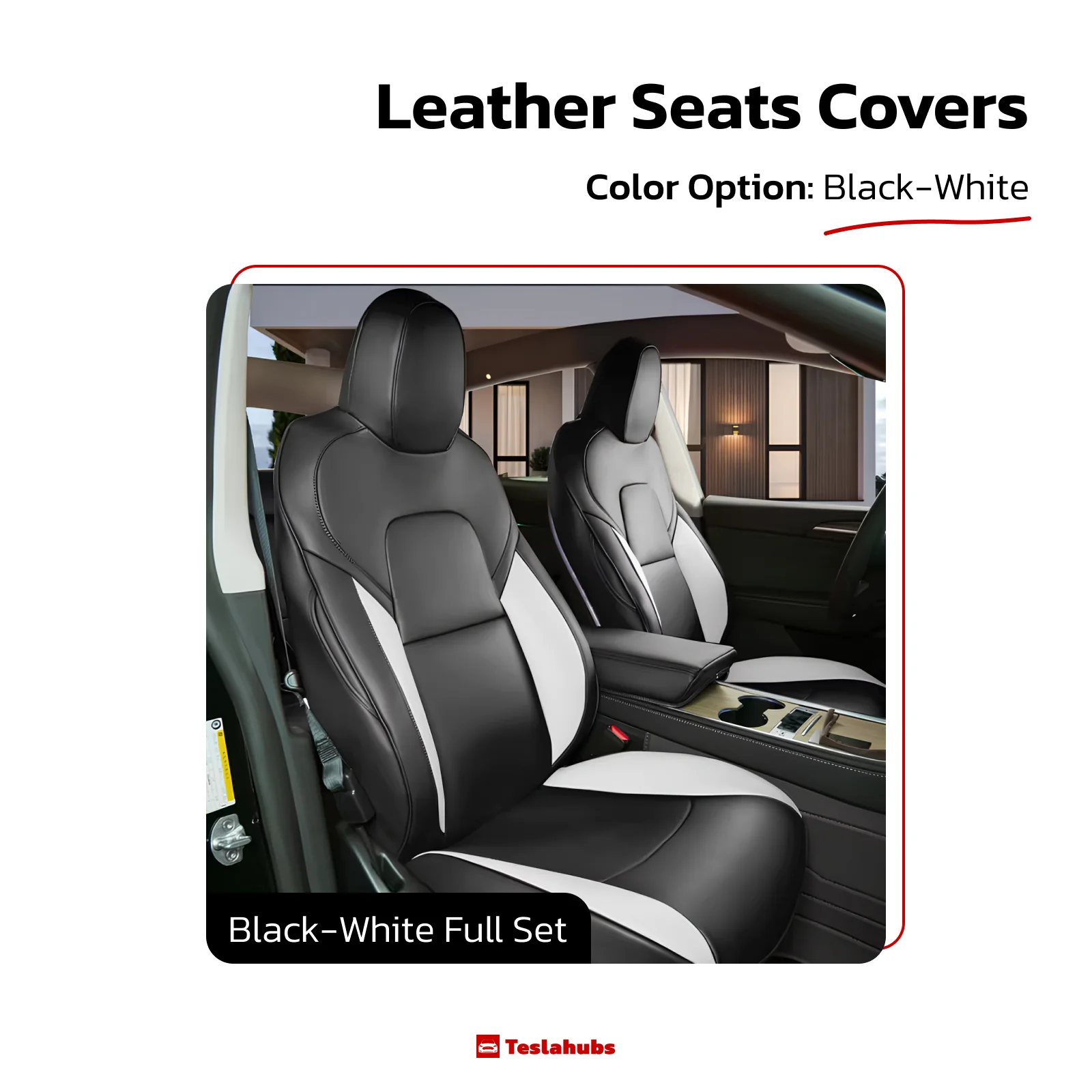 Teslahubs™ Leather Seat Covers - Image 5
