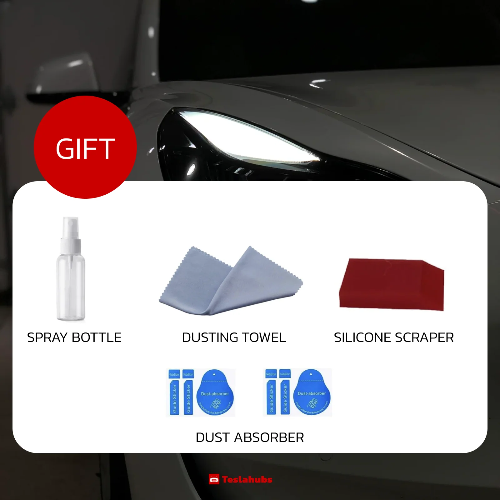 Teslahubs™ Lights Protector: Head-tail lights protective film - Image 10