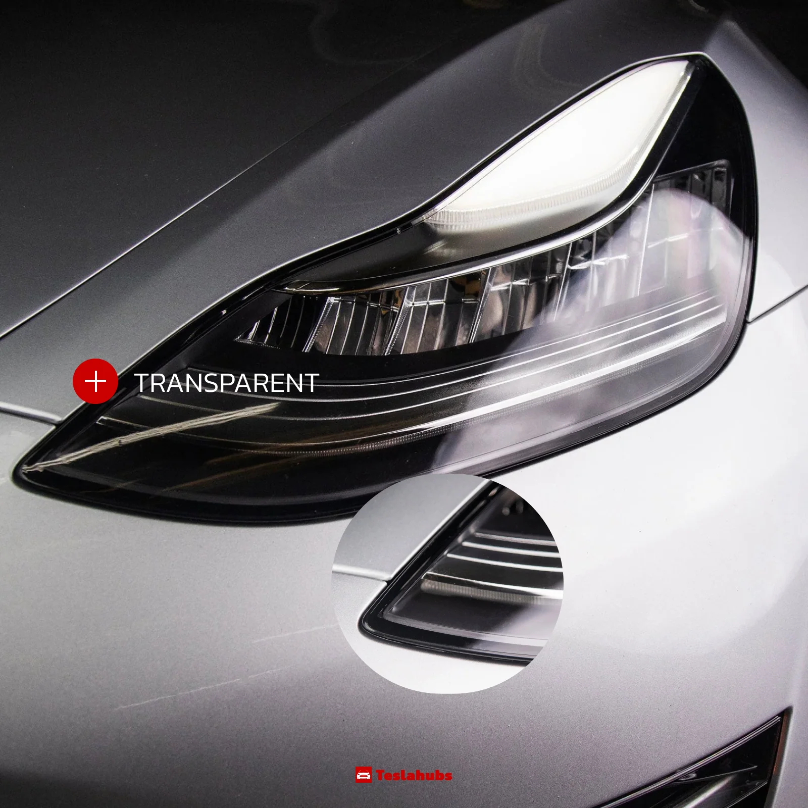 Teslahubs™ Lights Protector: Head-tail lights protective film - Image 3