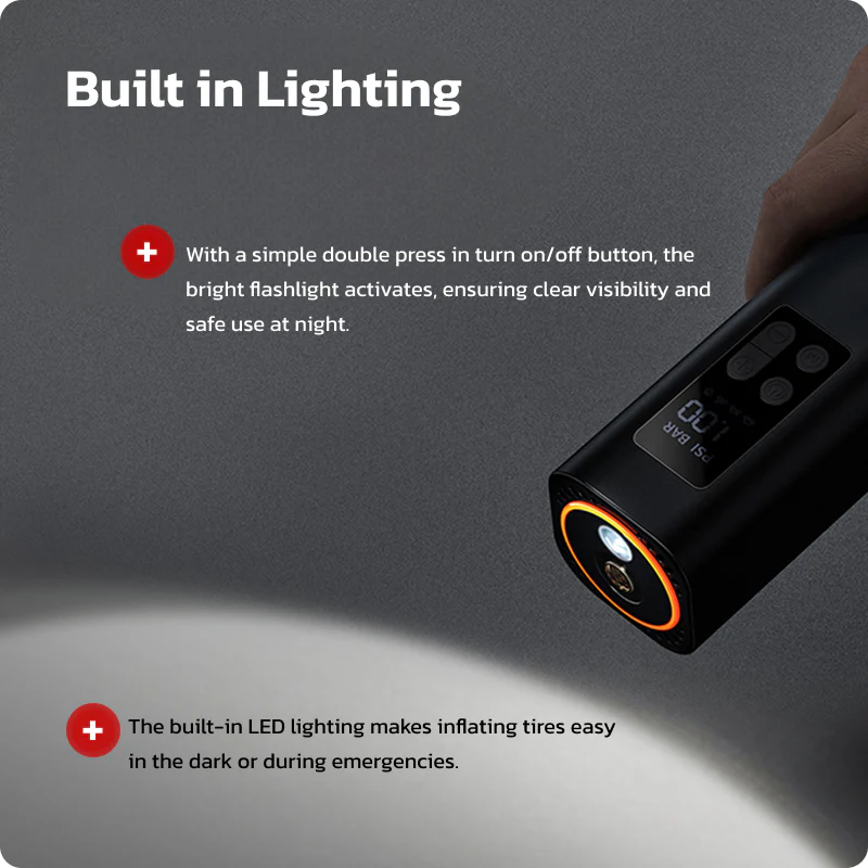 TeslaHubs™ Portable Air Pump - Image 12