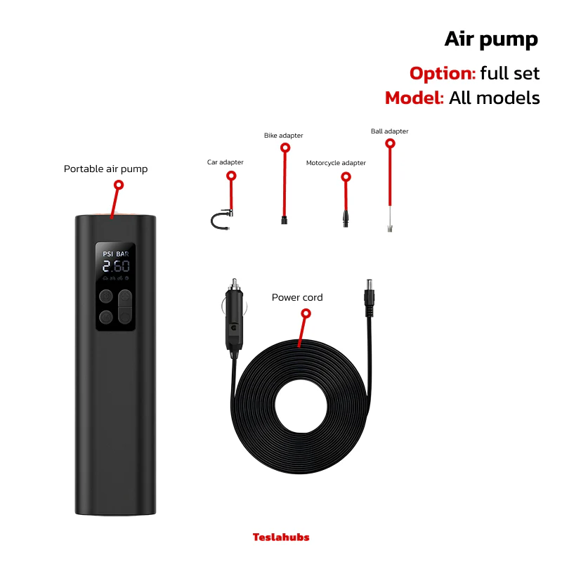 TeslaHubs™ Portable Air Pump - Image 7
