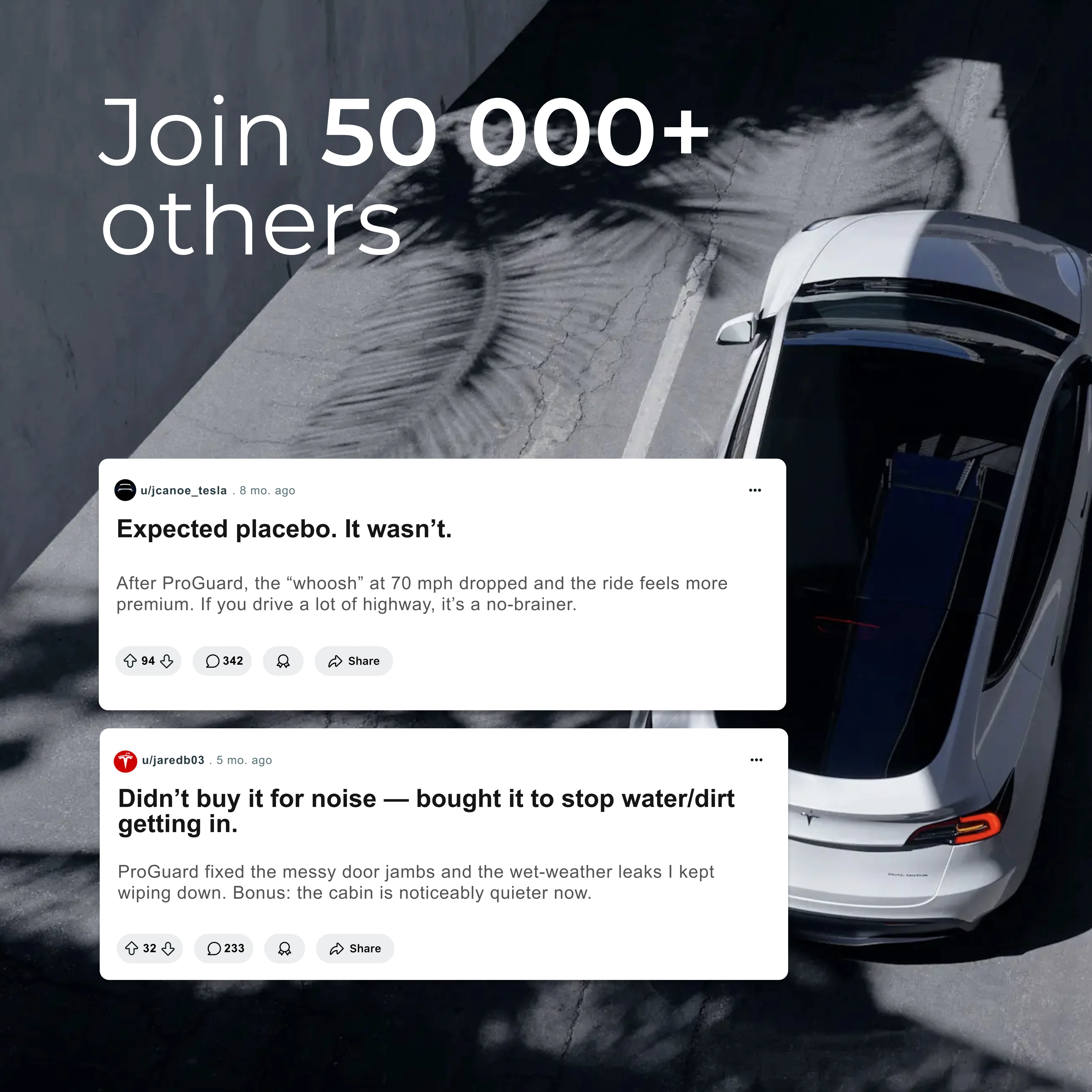 TeslaHubs™ ProGuard: Advanced Noise Reduction & Weatherproofing Kit Blue Edition - Image 6