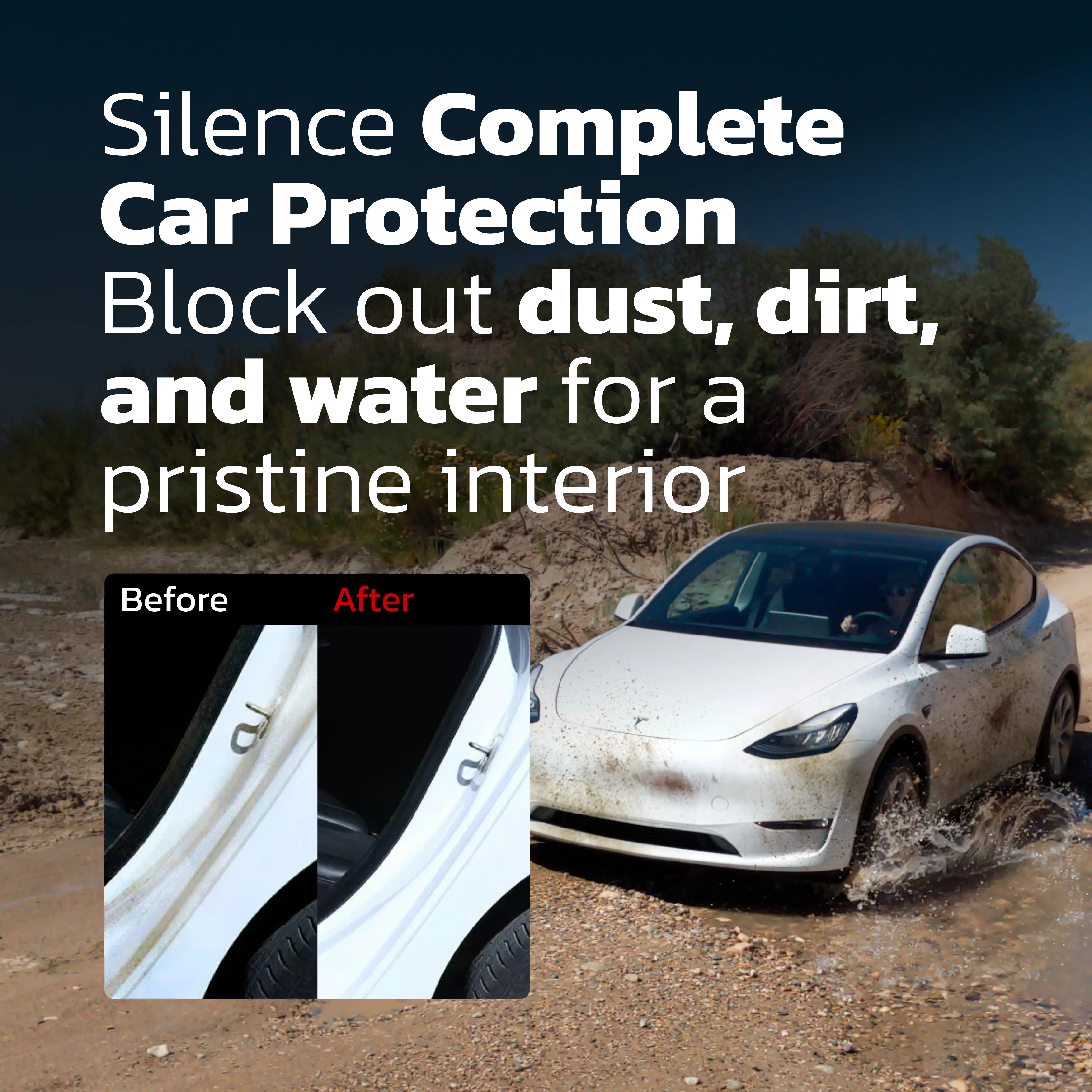 TeslaHubs™ ProGuard: Advanced Noise Reduction & Weatherproofing Kit - Image 7